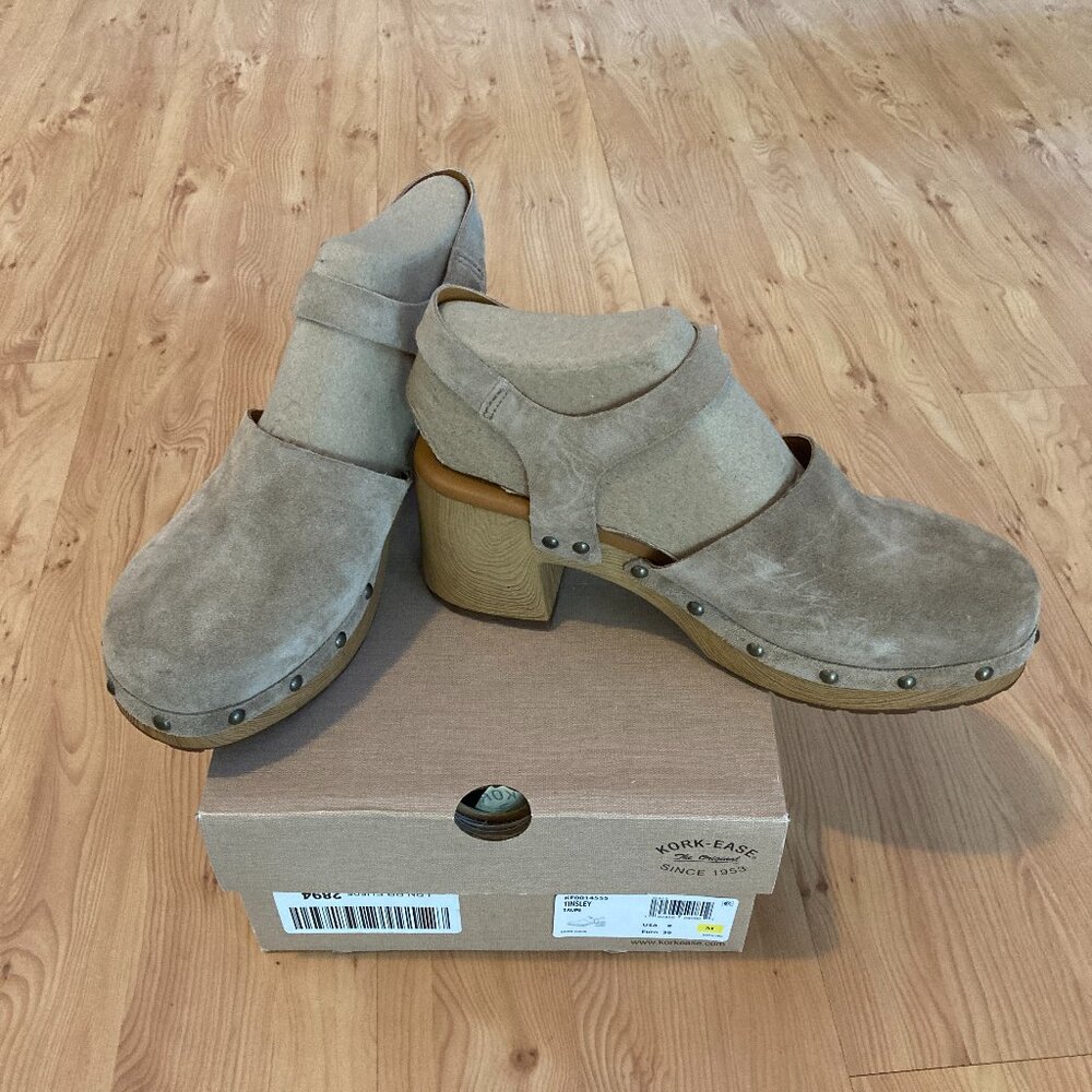 Kork-Ease Tinsley Clogs size 8
